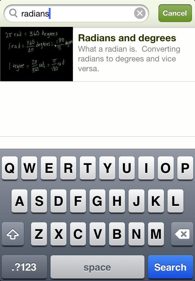 iPhone Screenshot 1